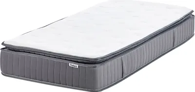 Zdjęcie produktu dla BELIANI Materac kieszeniowy 90 x 200 cm zdejmowalny pokrowiec wypełnienie z chłodzącej pianki memory twardy
