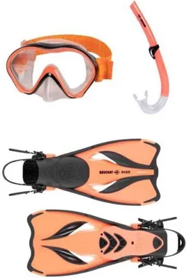 Produktbild von Beuchat Oceo Pmt Schnorchelset Orange EU 24-26 Orange EU 24-26