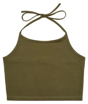 Produktbild von Brandit Neckholder Damen Women Neckholder Top oliv M