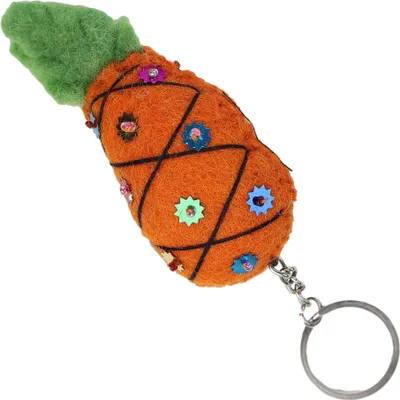 Produktbild von Schlüsselanhänger - Ananas - orange