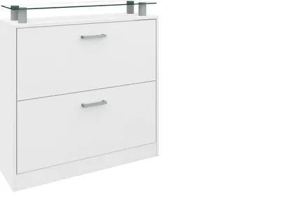 Produktbild von Schuhschrank "Finn" weiß-matt