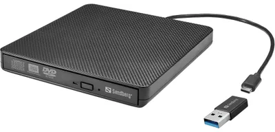 Image de Lecteur DVD Sandberg USB-C/A