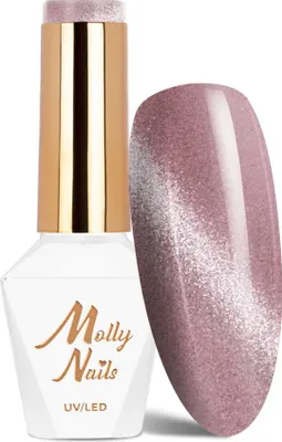 Produktbild von Molly Nails Cat Eye Crystal UV Nagellack, Nr 165
