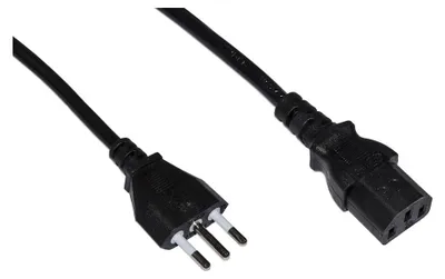 Immagine prodotto di LINK LKIT10, 1 m, spina di rete tipo L, IEC C13, H05VV-F3G, 250 V, 10 A