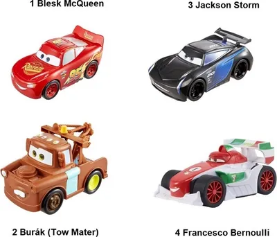 Produktbild von Disney Pixar Cars GXT31, Rennauto, 3 Jahr(e), LR44, Kunststoff, Grün, Rot, Weiß