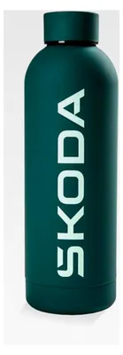 Produktbild von Isolierflasche 500 ml, Trinkflasche, Wasserflasche, Thermosflasche, Edelstahl, grün