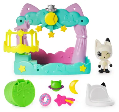 Produktbild von Gabby's Dollhouse - Balkon-Spielset Pandy Paws Sternenhimmel
