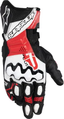 Immagine prodotto di Guanti GP PLUS R V3, ALPINESTARS (nero/bianco/rosso, taglia XL)