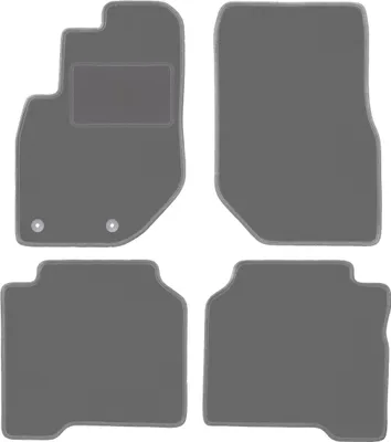 Produktbild von Graphit-Fußmatten für: Hyundai Terracan SUV (2001-2006)
