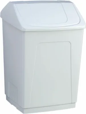 Image de Corbeille à papier Denox Blanc 55 L