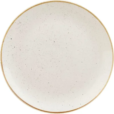 Produktbild von CHURCHILL Stonecast Barley White Teller halbtief, coup, ø: 255 mm
