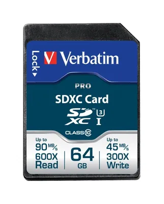 Productafbeelding van VERBATIM U3 SDXC-kaart, 64 GB