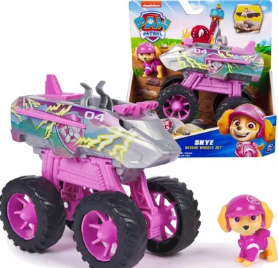 Image de Spin Master Psi Patrol Odrzutowiec Skye Figurka Ratunkowa