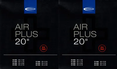 Produktbild von Schwalbe Schlauch SV 07AP AIR PLUS 40 mm für 20" (40/62-406)