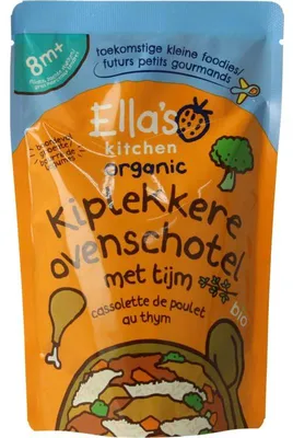 Productafbeelding van Ella's Kitchen Kiplekkere Ovenschotel Met Tijm 8+ Maanden (190 gr)