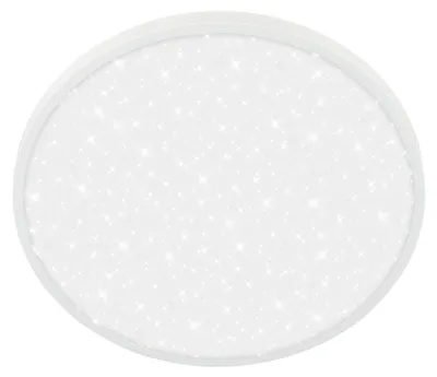 Obrázek produktu pro LED stropní svítidlo Stropní světlo obývací pokoj neutrální bílé Hvězdné nebe Ø33cm Bílá
