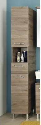 Produktbild von pelipal Hochschrank Quickset 313 BxHxT 30 x 195,5 x 33 cm Sanremo Eiche