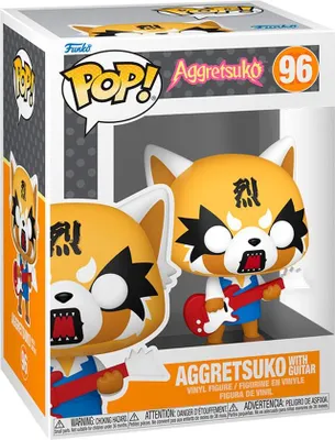 Produktbild von Aggretsuko-Figur mit Gitarre - Anime-Sammelspielzeug