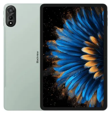 Image de Tablette Blackview MEGA2, 12", 12 Go RAM, 256 Go Flash, 16 MP+8 MP, Stylet, Déverrouillage facial, Vert