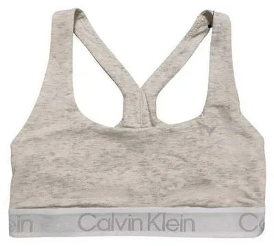 Produktbild von Calvin Klein - Sport-BH für Damen NA1063 (XL) (Grau meliert)