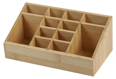 Immagine prodotto di DOCHTMANN Organizer in bambù 23x9x9,5 cm