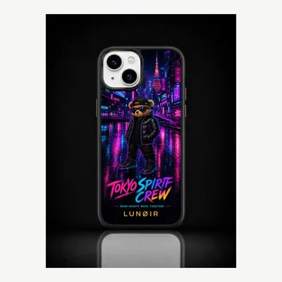 Obrázek produktu pro Pouzdro na iPhone 15, ochranné pouzdro s motivem Tokia – značka LUNØIR ©