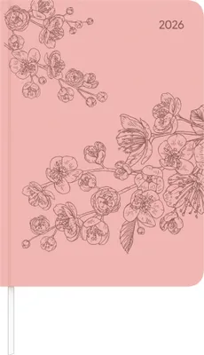 Produktbild von Lady Journal Grande Deluxe Salmon 2026 - Taschen-Kalender A5 (15x21 cm) - Tucson Einband - mit Motivprägung - Weekly - 128 Seiten - Alpha Edition
