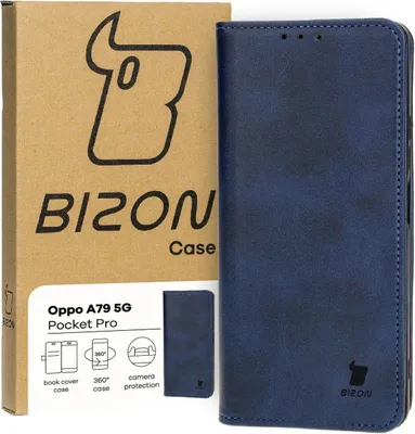 Produktbild von Bizon Case Pocket Pro Oppo A79 5G marineblau