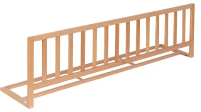 Produktbild von Bettgitter 140cm Bettschutzgitter Kinderbettgitter Bett Rausfallschutz Flamo Natur ib style®