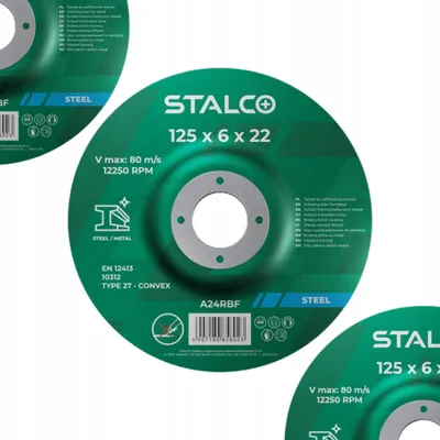 Obrázok produktu pre STALCO brúsny kotúč na kov 125x6,0