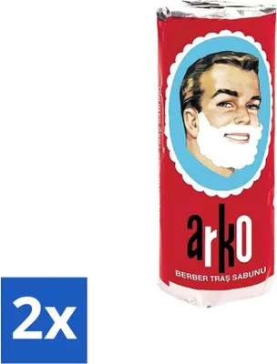 Obrázek produktu pro Arko - Mýdlo na holení - Vyživuje a chrání pokožku - 75 ml - výhodné balení - 2 kusy