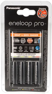 Produktbild von Panasonic K-KJ55HCD40E, AA, AAA, 4 Stück(e), Akkus/Batterien enthalten