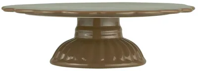 Produktbild von IB Laursen Tortenplatte Mynte HAZELNUT Braun Keramik Kuchenplatte  Geschirr