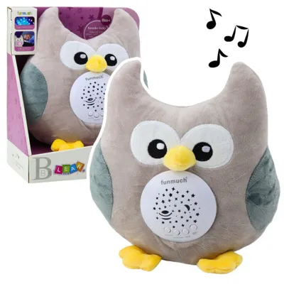 Image de Hibou en peluche à câliner