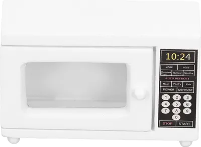 Obrázek produktu pro Miniaturní mikrovlnná trouba Model,Mikrovlnná trouba pro panenky,Miniaturní mikrovlnná trouba,Miniaturní příslušenství pro panenky,Miniaturní mikrovlnná trouba Hračka,Nábytek pro panenky