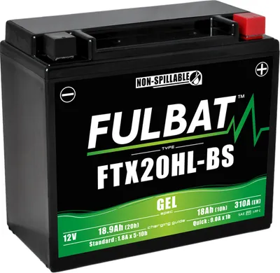 Zdjęcie produktu dla Akumulator FULBAT FUL GEL - FTX20HL-BS / YTX20HL-BS (Żelowy, bezobsługowy)
