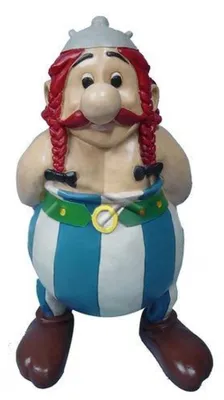 Obrázek produktu pro Design Obelix postava socha sochy postavy sochy dekorace dekorace zahrada