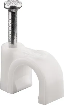 Image de Goobay Cable Clip 7 mm, white