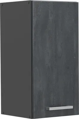 Produktbild von Hängeschrank Vicco R-Line Schwarz Beton 30 cm, Model 47500