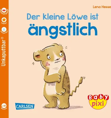Obrázok produktu pre Baby Pixi (unkaputtbar) 111: Der kleine Löwe ist ängstlich
