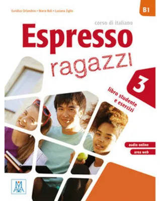 Immagine prodotto di Espresso ragazzi 3 - einsprachige Ausgabe.  Lehr- und Arbeitsbuch mit Audios online