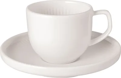 Produktbild von Villeroy & Boch Afina Espressotasse mit Untertasse 50 ml