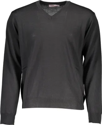 Produktbild von Romeo Gigli Klassischer Pullover für Männer Leendertsje schwarz S