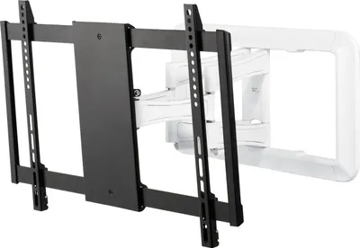 Productafbeelding van TITAN tv-muurbeugel, draaibaar, 85 inch, 45 kg, wit, VESA 600x400