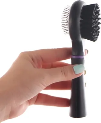 Obrázek produktu pro Hřebeno kartáč pro kočky - dvoustranný kartáč pro kočku happypet