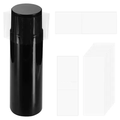 Schrumpfschläuche 30x82 mm, PVC, 100 Stück, transparent, perforiert