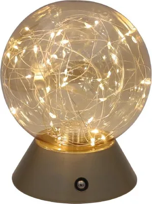 Produktbild von Luxus - Tischleuchte Touch - Mila - Gold - H16 x Ø12