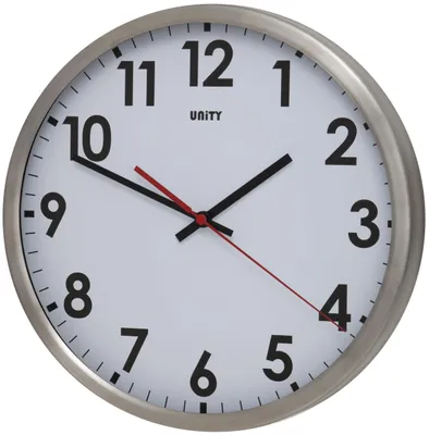 Produktbild von Wanduhr Gairn, Still, Weiß, 30 cm
