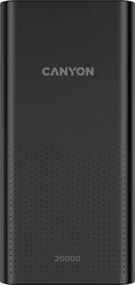 Produktbild von CANYON Powerbank PB-2001 20000 mAh Schwarz
