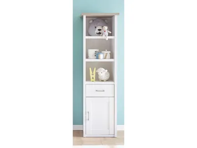 Produktbild von Regal Beistellregal Wickelregal Standregal Holzregal Kinderzimmer "Lebbie I"